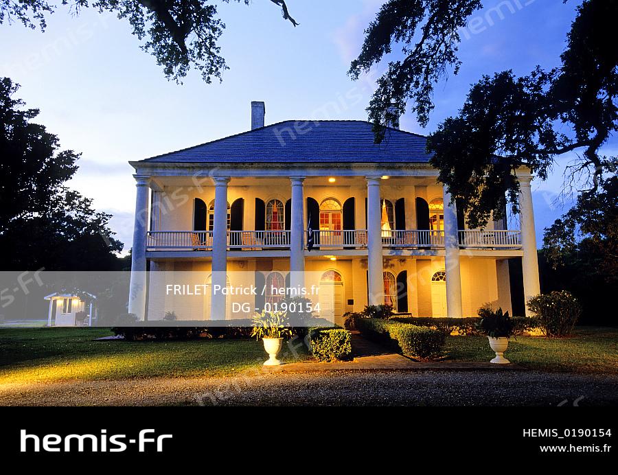Hemis Etats Unis Louisiane Lafayette Chretien Point Plantation
