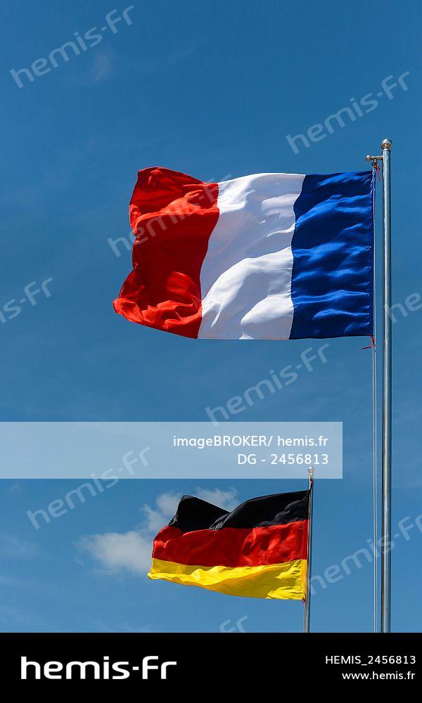 Hemis Drapeau Allemand Francais Vent