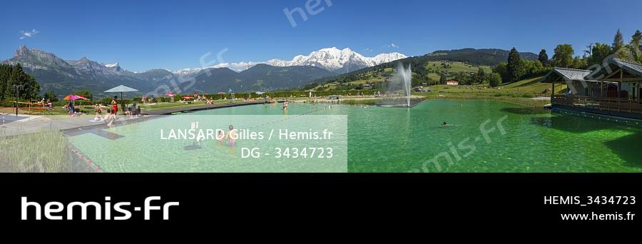 Hemis France Haute Savoie Pays Mont Blanc Combloux Vue Panoramique