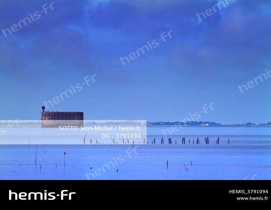 France charente maritime fort boyard vieux greement fort vue