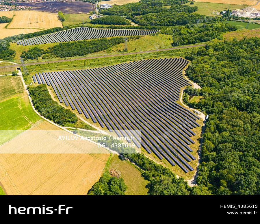 Seine-et-Marne. La nouvelle station solaire d'Annet, une des plus grandes  d'Île-de-France