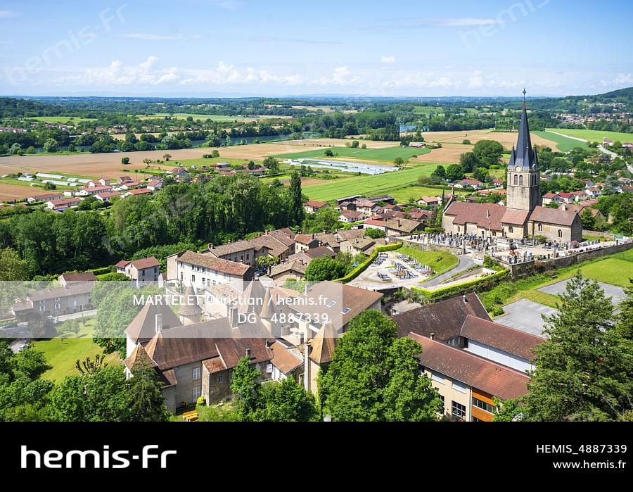 France, Ain (01), Plaine de l'Ain, Saint-Sorlin-en-Bugey 