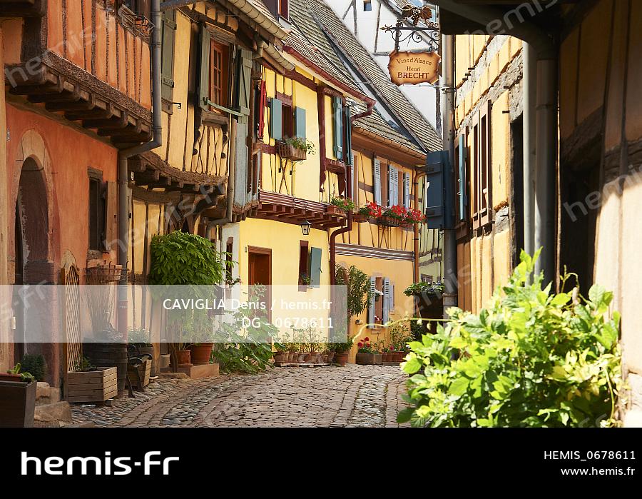 Hemis France haut rhin route vins alsace eguisheim beaux villages